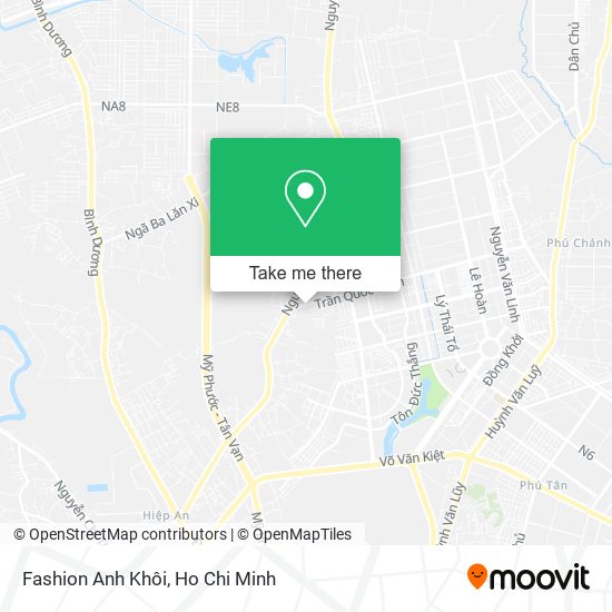 Fashion Anh Khôi map