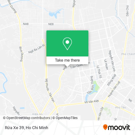 Rửa Xe 39 map