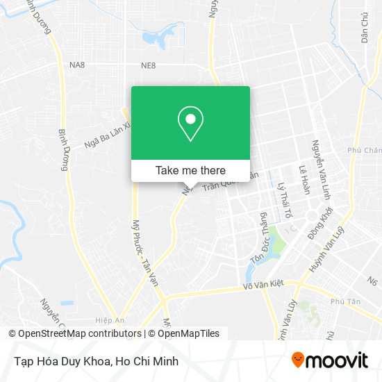 Tạp Hóa Duy Khoa map