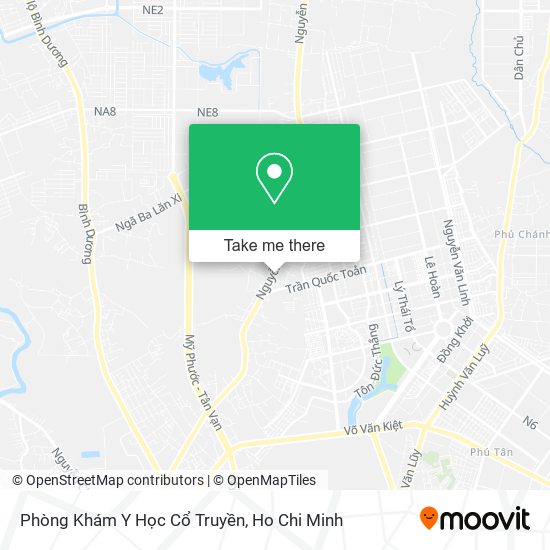 Phòng Khám Y Học Cổ Truyền map