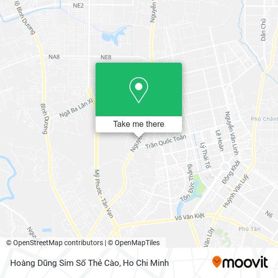 Hoàng Dũng Sim Số Thẻ Cào map