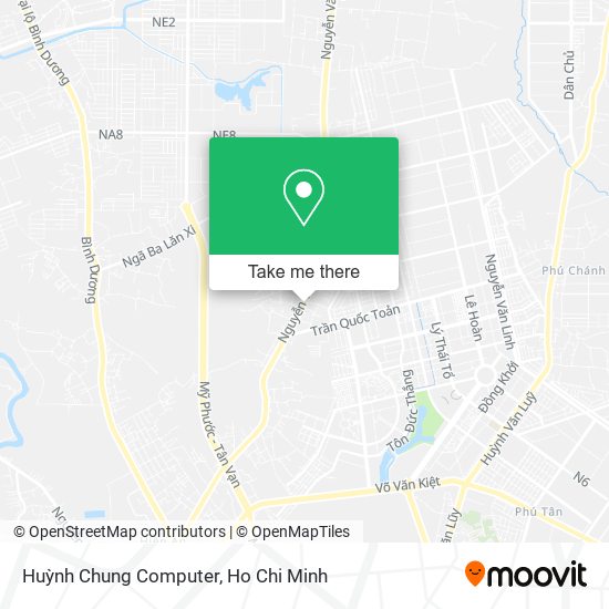 Huỳnh Chung Computer map