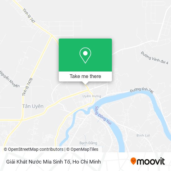Giải Khát Nước Mía Sinh Tố map
