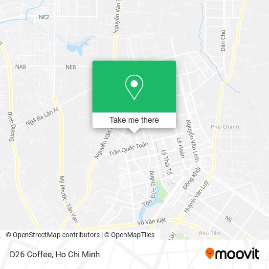D26 Coffee map