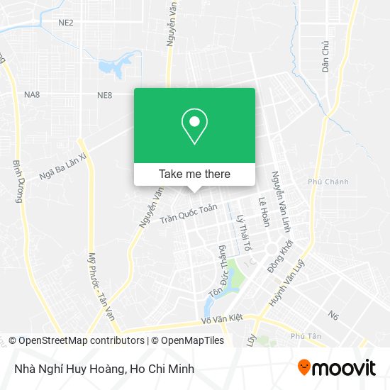 Nhà Nghỉ Huy Hoàng map