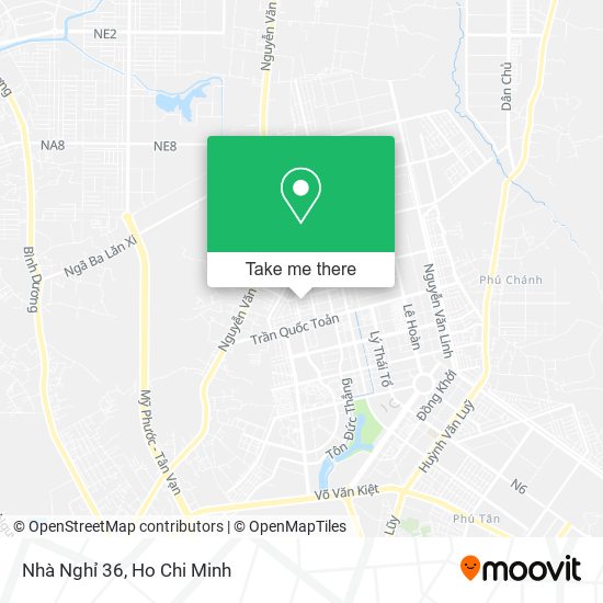 Nhà Nghỉ 36 map