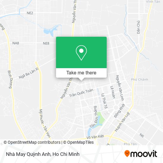 Nhà May Quỳnh Anh map