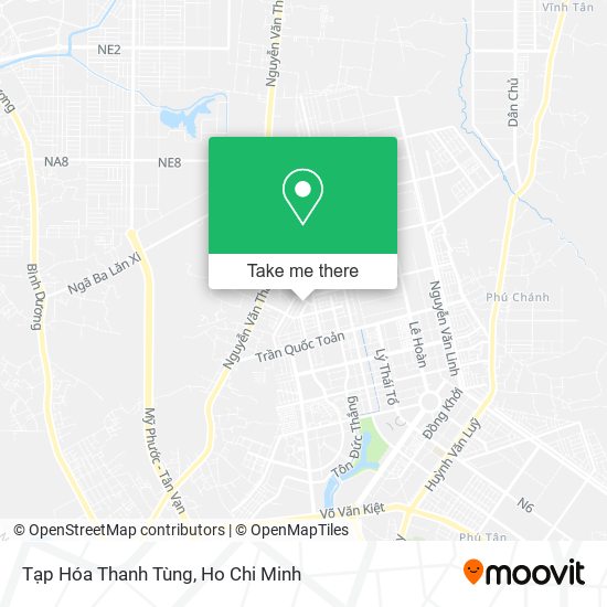 Tạp Hóa Thanh Tùng map
