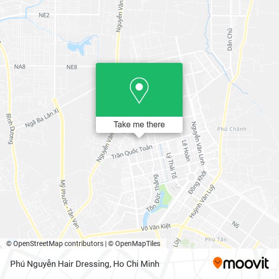 Phú Nguyễn Hair Dressing map