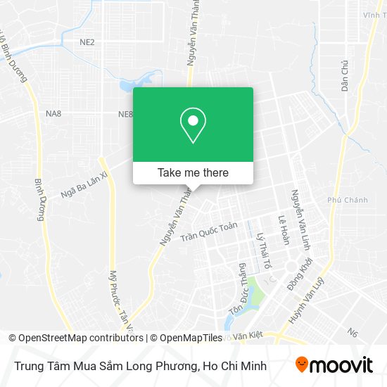 Trung Tâm Mua Sắm Long Phương map