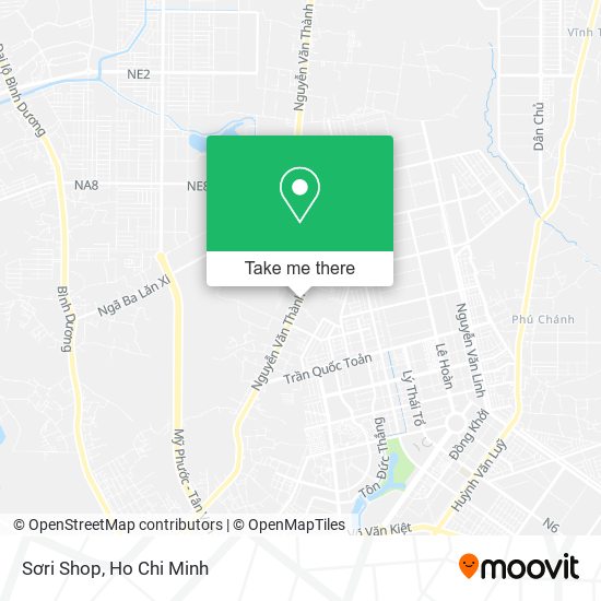 Sơri Shop map