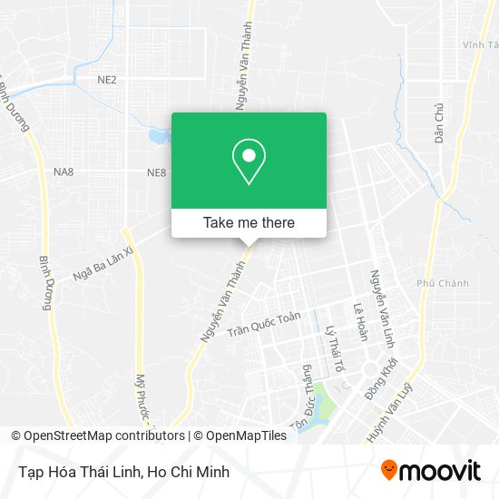 Tạp Hóa Thái Linh map