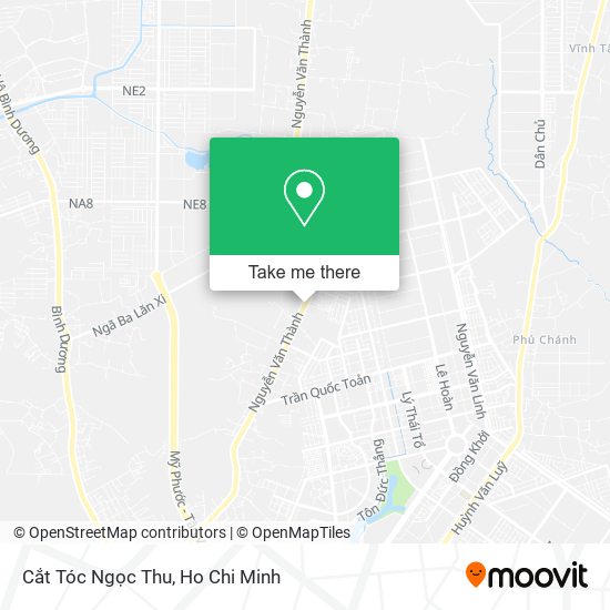 Cắt Tóc Ngọc Thu map