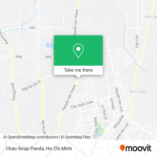 Cháo Soup Panda map