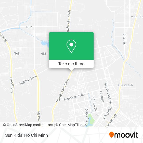 Sun Kids map