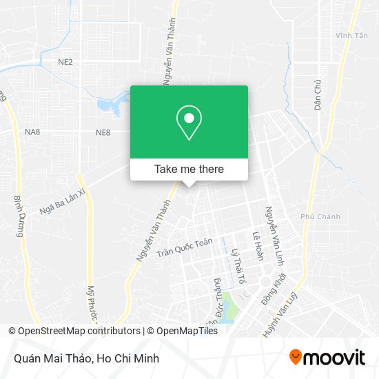 Quán Mai Thảo map