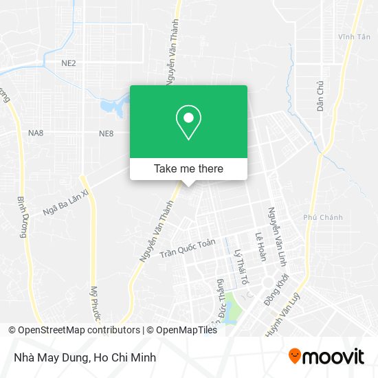 Nhà May Dung map