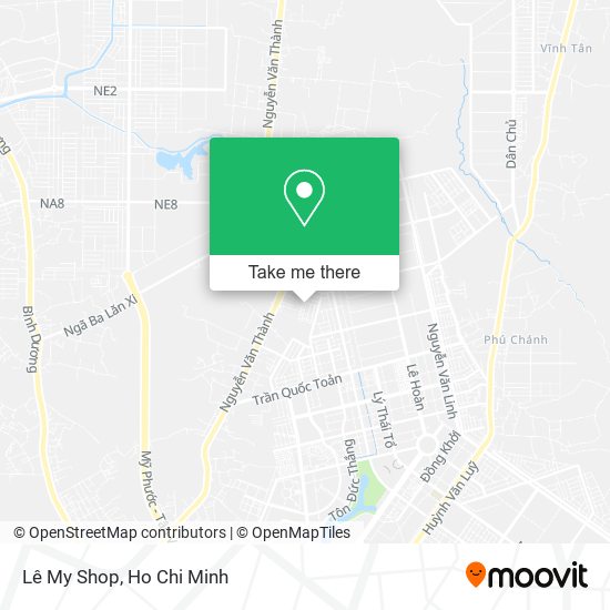 Lê My Shop map
