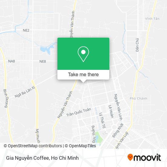 Gia Nguyễn Coffee map