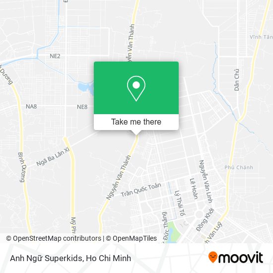 Anh Ngữ Superkids map
