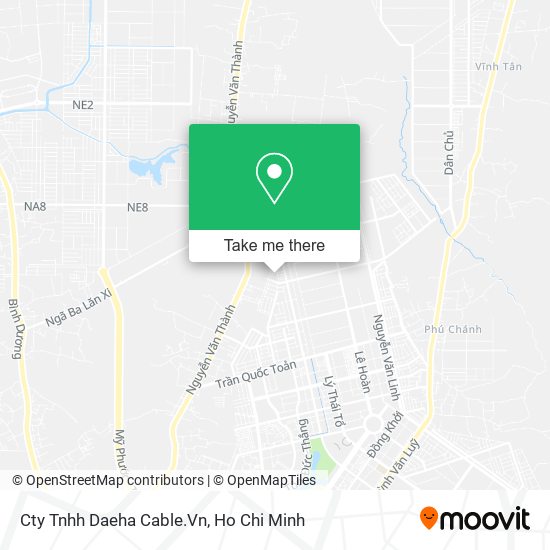 Cty Tnhh Daeha Cable.Vn map