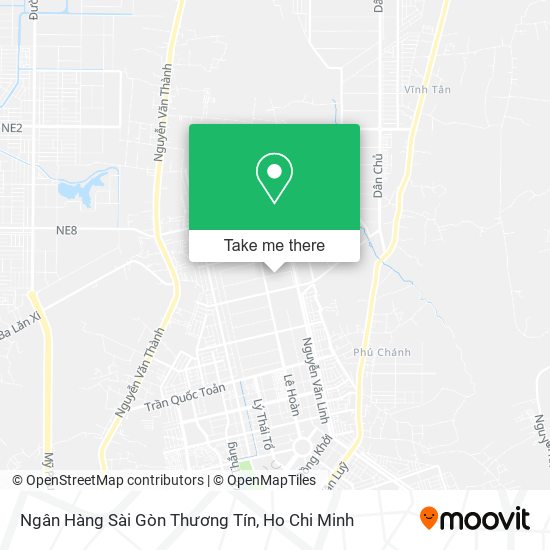 Ngân Hàng Sài Gòn Thương Tín map