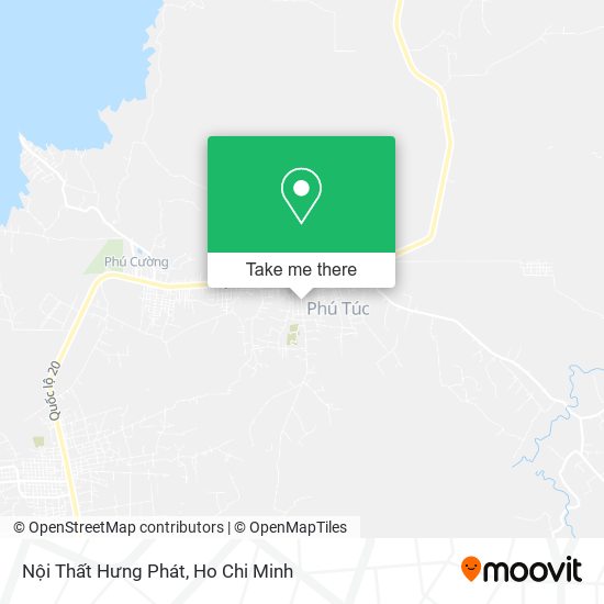 Nội Thất Hưng Phát map