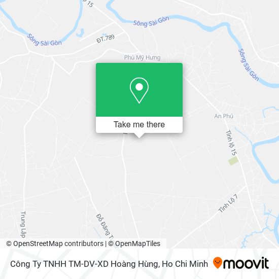 Công Ty TNHH TM-DV-XD Hoàng Hùng map