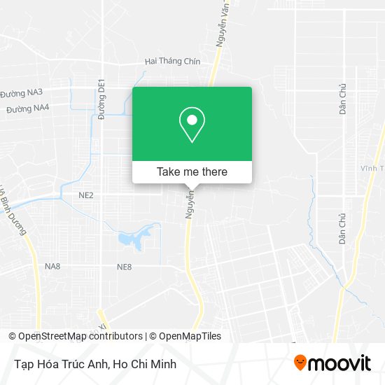 Tạp Hóa Trúc Anh map