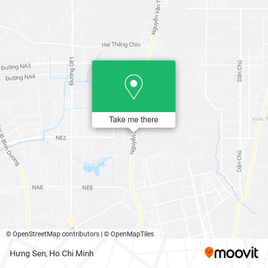 Hưng Sen map
