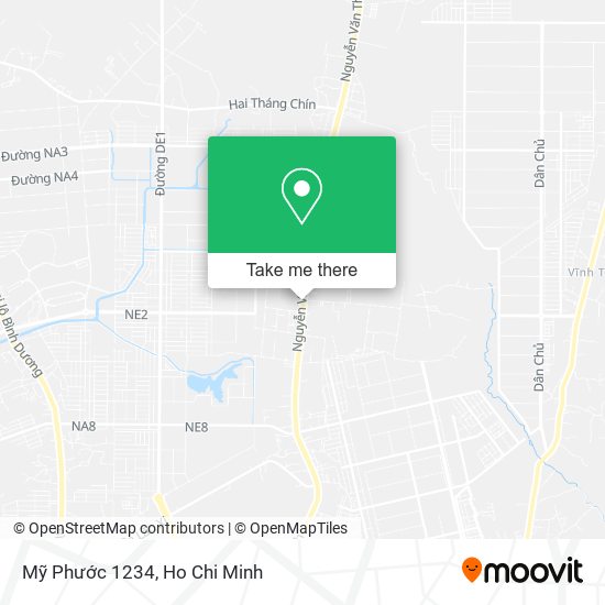 Mỹ Phước 1234 map