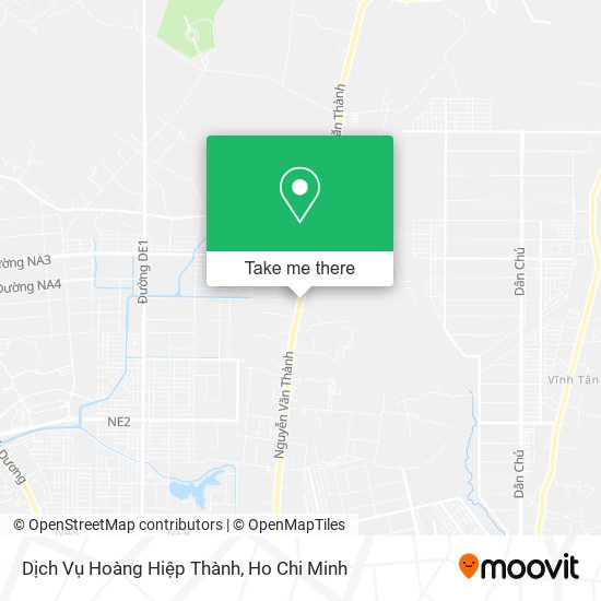 Dịch Vụ Hoàng Hiệp Thành map