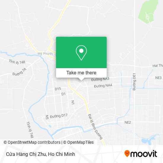 Cửa Hàng Chị Zhu map