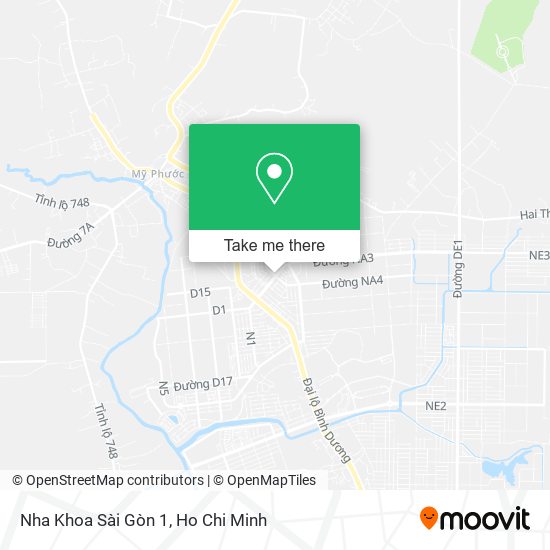 Nha Khoa Sài Gòn 1 map