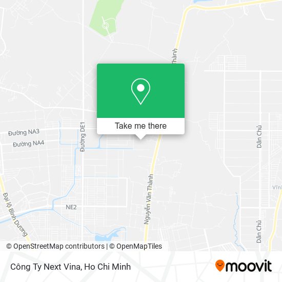Công Ty Next Vina map