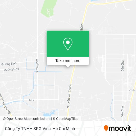Công Ty TNHH SPG Vina map