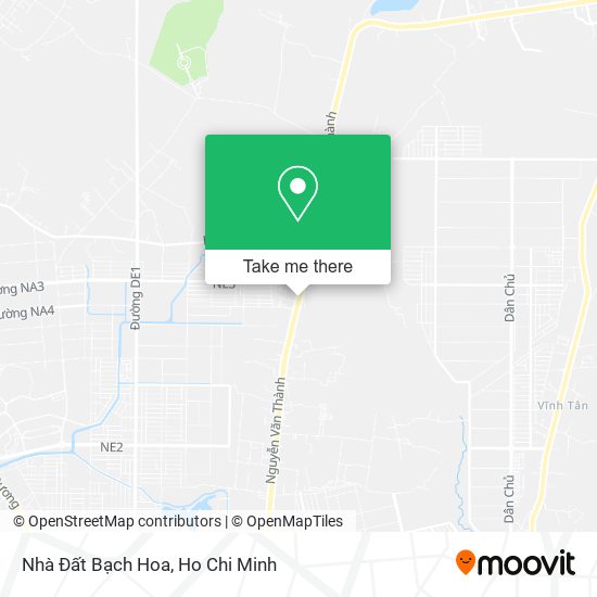 Nhà Đất Bạch Hoa map