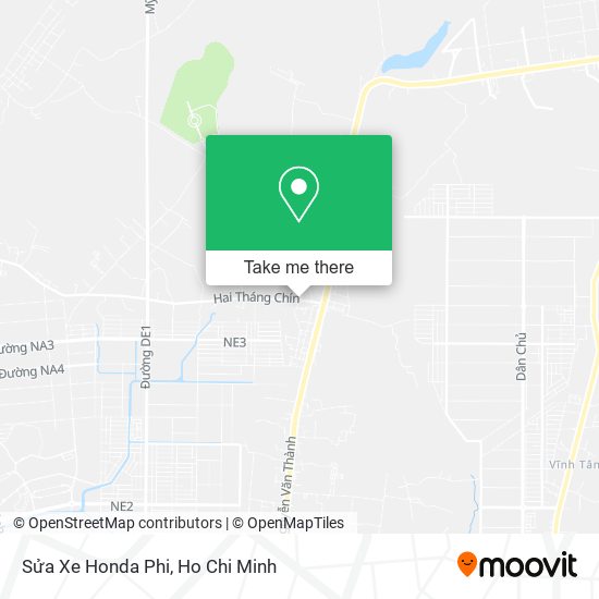 Sửa Xe Honda Phi map
