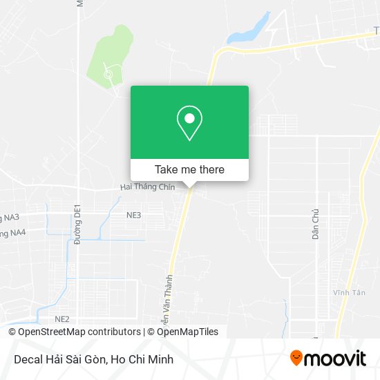 Decal Hải Sài Gòn map