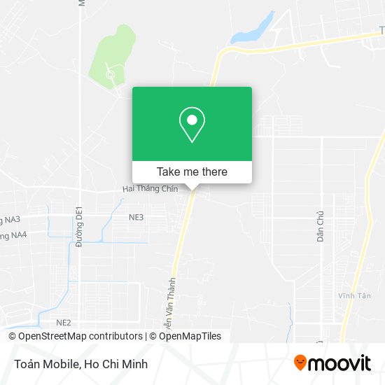 Toản Mobile map