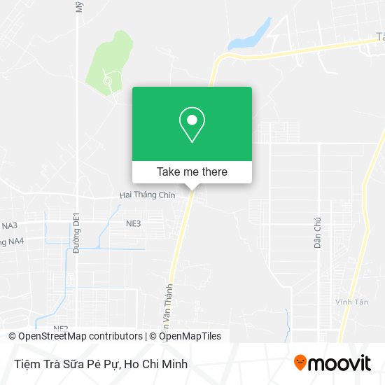 Tiệm Trà Sữa Pé Pự map