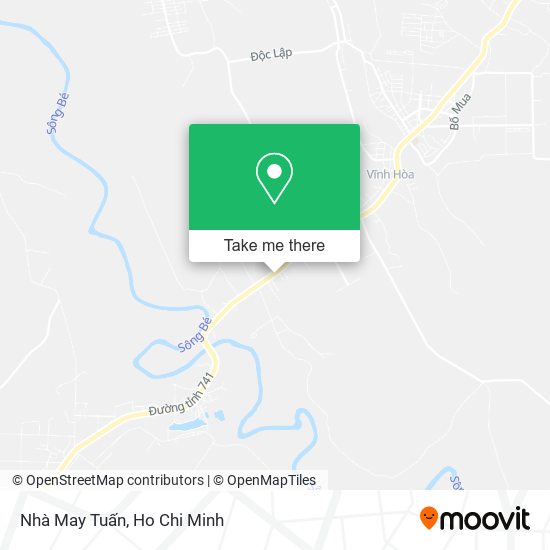 Nhà May Tuấn map