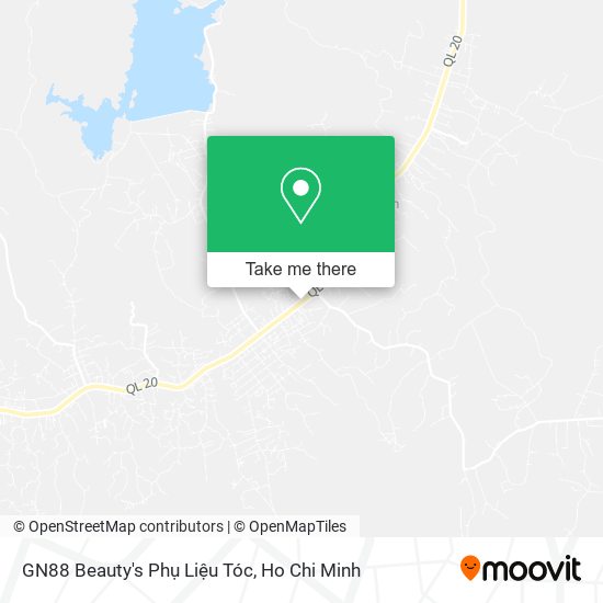 GN88 Beauty's Phụ Liệu Tóc map