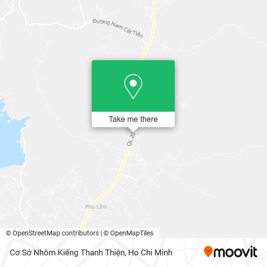 Cơ Sở Nhôm Kiếng Thanh Thiện map