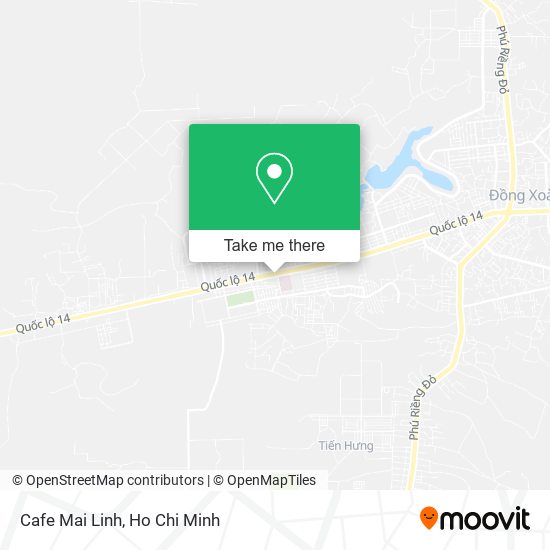 Cafe Mai Linh map