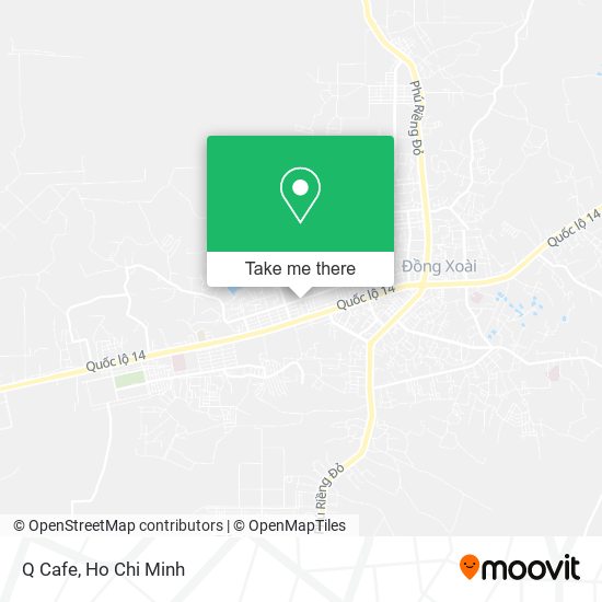 Q Cafe map