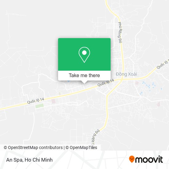 An Spa map
