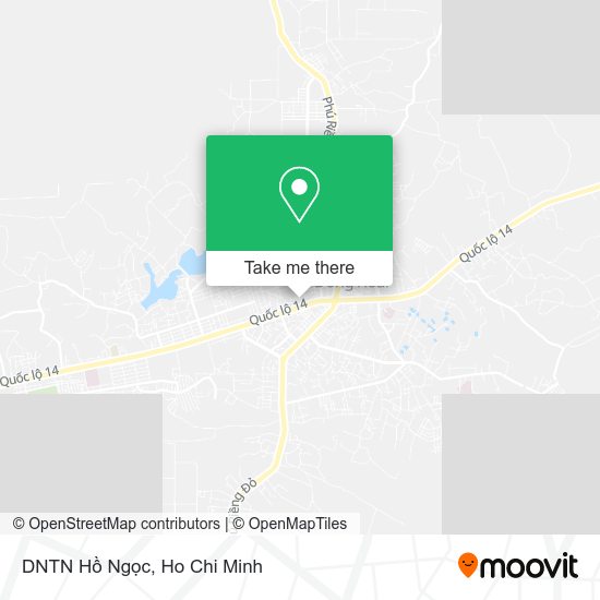 DNTN Hồ Ngọc map