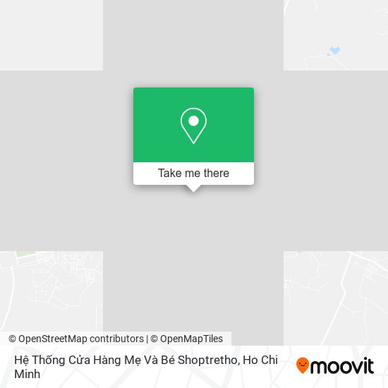 Hệ Thống Cửa Hàng Mẹ Và Bé Shoptretho map