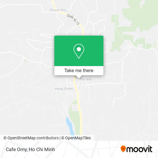 Cafe Omy map